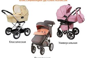 Класифікація дитячих колясок