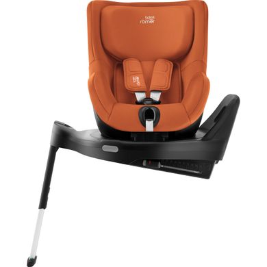 Britax Romer Dualfix PRO Mдетское автокресло (от 3 месяцев до 4 лет / 61 - 105 см) с функцией поворота на 360 градусов (против и по ходу движения), с креплением ISOFIX • Golden Cognac