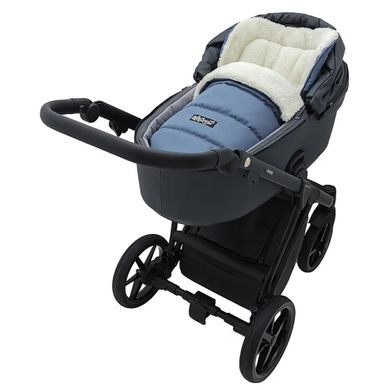 Зимний конверт Babyroom Wool N-20 синий (680585)