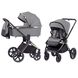 Коляска 2 в 1 Carrello Ultimo 2023 CRL-6511 Smoke Grey Chrome Frame