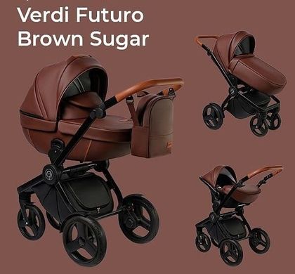 Коляска 3в1 Verdi Futuro 05 Brown Sugar