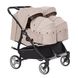 Універсальна коляска 2 в 1 для двійні Carrello Connect CRL-5502/1 Cotton Beige