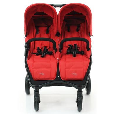 Прогулочная коляска для двойни Valco Baby Snap Duo Fire Red