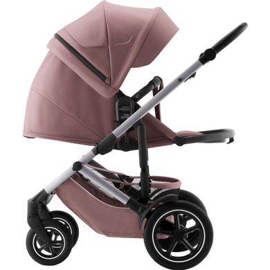 Britax Romer Smile 5Zвсесезонная детская коляска 2 в 1 с большими колесами • Dusty Rose