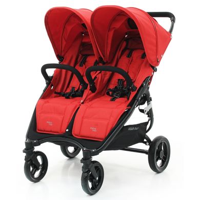 Прогулочная коляска для двойни Valco Baby Snap Duo Fire Red