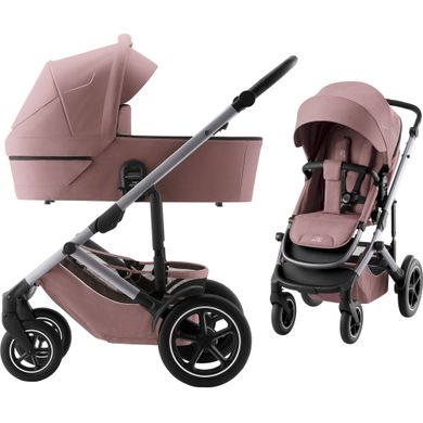 Britax Romer Smile 5Zвсесезонна дитяча коляска 2 в 1 з великими колесами • Dusty Rose