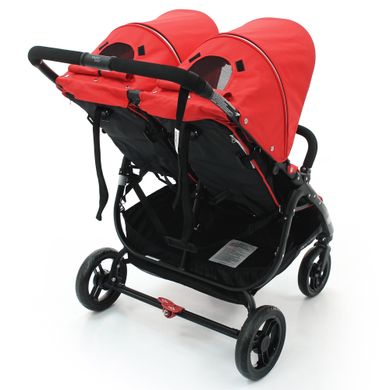 Прогулочная коляска для двойни Valco Baby Snap Duo Fire Red