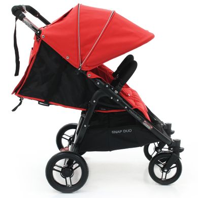 Прогулочная коляска для двойни Valco Baby Snap Duo Fire Red