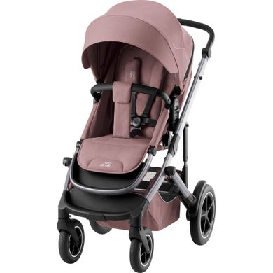 Britax Romer Smile 5Zвсесезонная детская коляска 2 в 1 с большими колесами • Dusty Rose