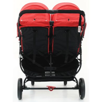 Прогулочная коляска для двойни Valco Baby Snap Duo Fire Red