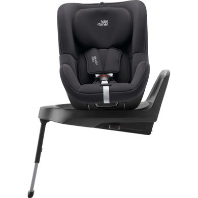 Britax Romer Dualfix Plus
автокрісло для новонародженого (від 0 до 4 років / 40 - 105 см) з функцією повороту на 360 градусів (проти і за напрямком руху), з кріпленням ISOFIX • Midnight Grey