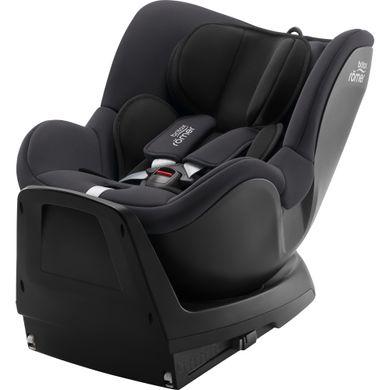 Britax Romer Dualfix Plus
автокрісло для новонародженого (від 0 до 4 років / 40 - 105 см) з функцією повороту на 360 градусів (проти і за напрямком руху), з кріпленням ISOFIX • Midnight Grey