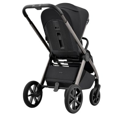 Carrello Omega CRL-6535детская коляска 3в1 с автокреслом для новорожденного (0-13 кг, 40-87 см) • Absolute Black