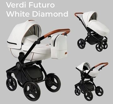 Коляска 3в1 Verdi Futuro 06 White Diamond