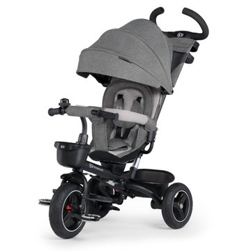 Трехколесный велосипед Kinderkraft Spinstep Platinum Grey (KRSPST00GRY0000)