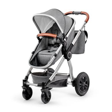 Коляска 3 в 1 Kinderkraft Veo Gray (KKWVEOGRY30000)