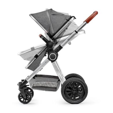 Коляска 3 в 1 Kinderkraft Veo Gray (KKWVEOGRY30000)