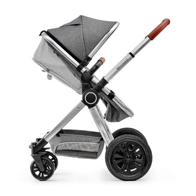 Коляска 3 в 1 Kinderkraft Veo Gray (KKWVEOGRY30000)