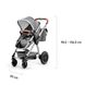 Коляска 3 в 1 Kinderkraft Veo Gray (KKWVEOGRY30000)