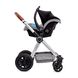 Коляска 3 в 1 Kinderkraft Veo Gray (KKWVEOGRY30000)