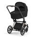 Коляска 2 в 1 Cybex Priam Rose Gold Black (черный с золотым)