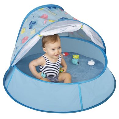 Детский бассейн с манежом и тентом Babymoov Aquani parasol