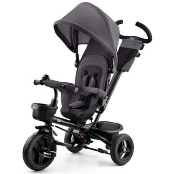 Триколісний велосипед Kinderkraft Aveo Malachite Gray (KRAVEO00GRY0000)