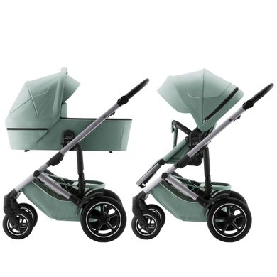 Britax Romer Smile 5Zвсесезонная детская коляска 2 в 1 с большими колесами • Jade Green