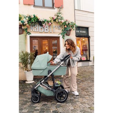 Britax Romer Smile 5Zвсесезонна дитяча коляска 2 в 1 з великими колесами • Jade Green