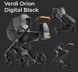 Коляска 3в1 Verdi Orion 01 Digital Black