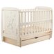 Кроватка Babyroom Умка маятник + ящик + откидной бок DUMYO-3 бук слоновая кость (626141)