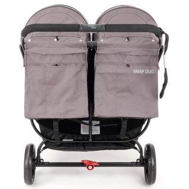 Прогулянкова коляска для двійні Valco Baby Snap Duo Dove Grey