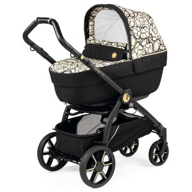 Коляска 2 в 1 Peg-Perego Culla Elite Book Grafic Gold