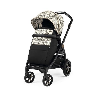 Коляска 2 в 1 Peg-Perego Culla Elite Book Grafic Gold