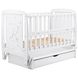 Кроватка Babyroom Умка маятник + ящик + откидной бок DUMYO-3 бук белый (626201)