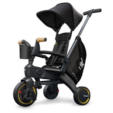 Велосипед триколісний складний Doona Liki Trike S5 Nitro Black