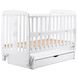 Кроватка Babyroom Друзья DDMYO-3 маятник + ящик + откидной бок, бук белый (626196)