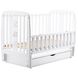 Кроватка Babyroom Друзья DDMYO-3 маятник + ящик + откидной бок, бук белый (626196)