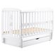 Кроватка Babyroom Друзья DDMYO-3 маятник + ящик + откидной бок, бук белый (626196)