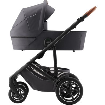 Britax Romer Smile 5Zвсесезонная детская коляска 2 в 1 с большими колесами • Midnight Grey