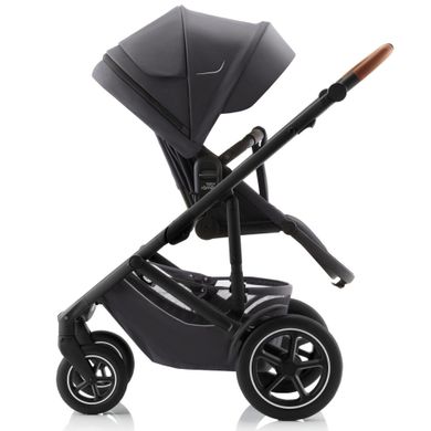 Britax Romer Smile 5Zвсесезонная детская коляска 2 в 1 с большими колесами • Midnight Grey