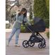 Carrello Omega Plus CRL-6540дитяча коляска 2 в 1, всесезонний візочок з ліхтариком LED • Cosmo Black