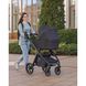 Carrello Omega Plus CRL-6540дитяча коляска 2 в 1, всесезонний візочок з ліхтариком LED • Cosmo Black