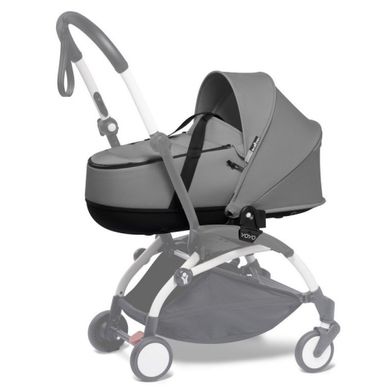 Люлька BABYZEN YOYO Bassinet без дождевика Grey серая