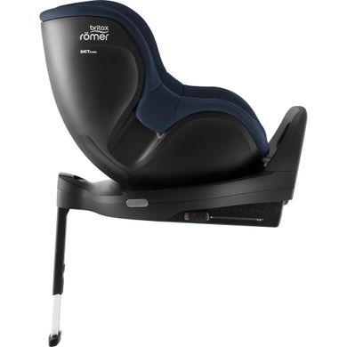 Britax Romer Dualfix PRO Mдитяче автокрісло (від 3 місяців до 4 років / 61 - 105 см) з функцією повороту 360 (по ходу та проти напрямку руху), кріплення ISOFIX • Night Blue