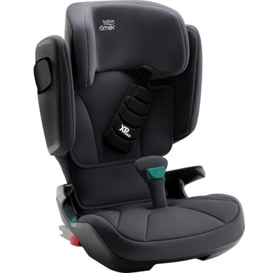 Britax Romer Kidfix i-Sizeавтокрісло для дітей (від 3.5 до 12 років / 100 - 150 см), накладка на ремінь, додатковий бічний захист, система SecureGuard • Storm Grey