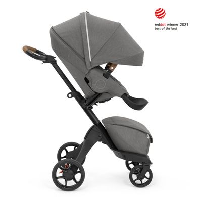 Stokke Xplory X
детская коляска 2 в 1 с люлькой для новорожденных, всесезонная коляска с прогулочным блоком • Серый модерн (k.571402)