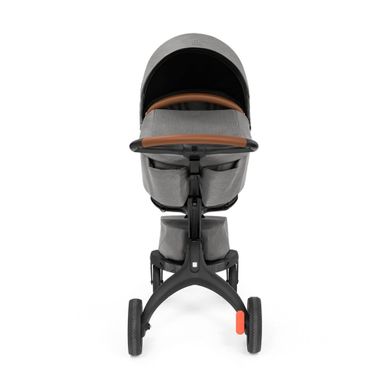 Stokke Xplory X
дитяча коляска 2 в 1 з люлькою для новонароджених, всесезонний візочок з прогулянковим блоком • Сірий модерн (k.571402)