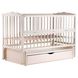 Кроватка Babyroom Веселка (DVMYO-3) маятник, ящик, откидной бок, бук, слоновая кость