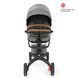 Stokke Xplory X
дитяча коляска 2 в 1 з люлькою для новонароджених, всесезонний візочок з прогулянковим блоком • Сірий модерн (k.571402)